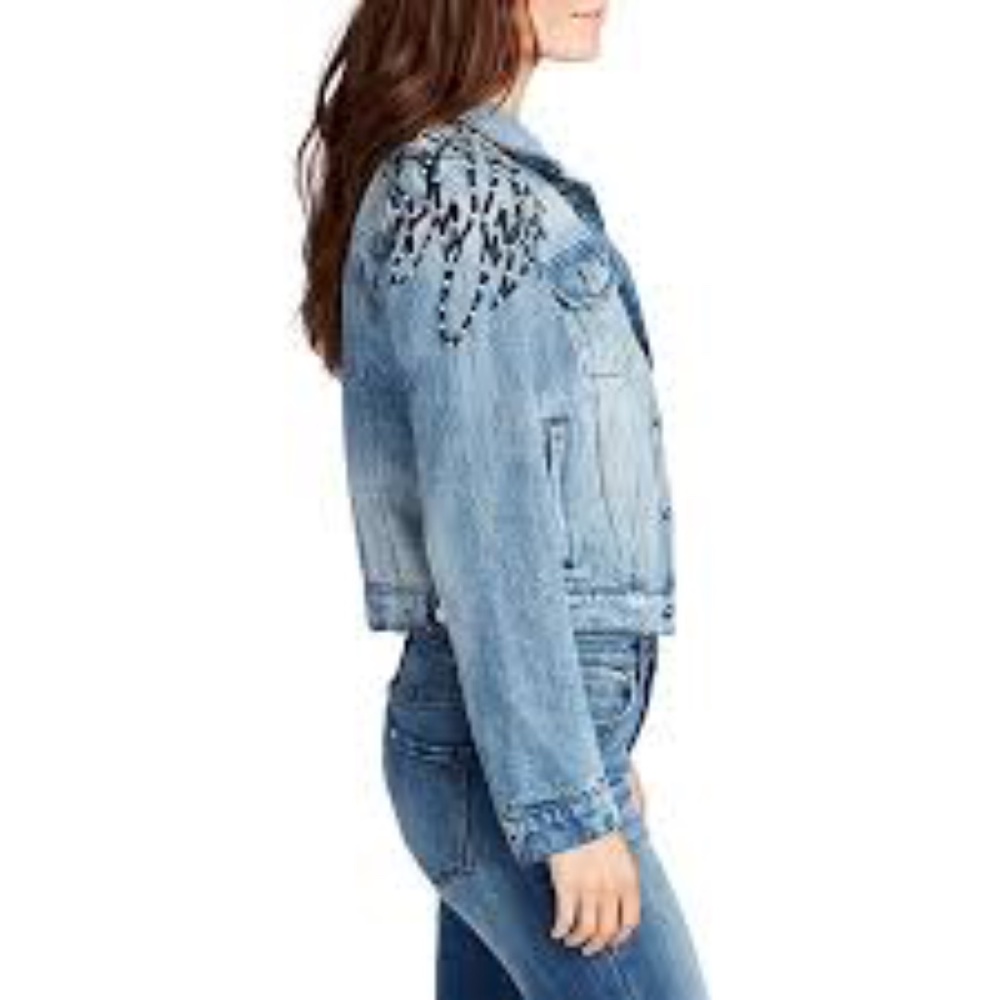 William Rast Interlock Core Denim Jacket XS - Picture 3 of 3